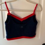 Beyond Yoga  Navy and Red Tank Top Photo 1