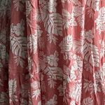 Paper Moon Floral Pink Sleeveless Mid Dress M Orange Size M Photo 9