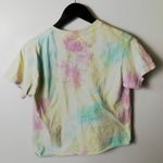 Star Wars The Child T Shirt Baby Yoda Character Raw Hem Tie Dye Graphic Tee Top Photo 2