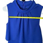 DKNY Bright Royal Blue Blouson Wide leg Jumpsuit Photo 3