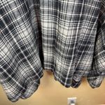 Free People NWT Size Large Embroidered Plaid Flannel Mini Dress Pockets Grunge Photo 5