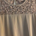 Calvin Klein Women's Tan Lace Top EUC Photo 1