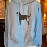 The Black Dog  Light Blue Hooded Sweatshirt Photo 2