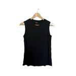 Quince Women’s Cotton Modal Muscle Tank in Black Size S Photo 4