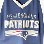 Majestic New England Patriots Bling Jersey  Women’s Size Medium‎ NFL Tom Brady M Photo 6