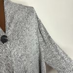 Bobeau One Button Wrap Cardigan plush light grey Sweater size M Photo 8