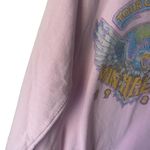Van Halen Vintage 80s Medium Pink World Tour Band Single Stitch Crew Sweater Photo 4