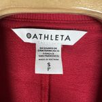 Athleta NEW  Pranayama Wrap Womens Small Cardigan Sweater Red $89 Yoga Modal Photo 6