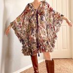Roberto Cavalli  Silk Printed Bell Heather Dress Photo 1