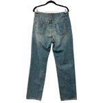 SLVRLAKE Stella High Rise Straight Distressed Premium Jeans Sz 31 Photo 4