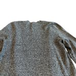 Eileen Fisher  Silk Linen Blend Open Front Cardigan Sweater Grey Long Size SP Photo 6