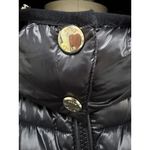 Anne Klein Black Quilted Puffer Coat L Photo 1