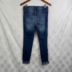 Free People  Great Heights Frayed Fringe Skinny Jean Size 26 Photo 5