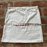 Vintage Paloma Picasso white & red drawstring cotton purse handbag dust Bag Photo 3