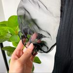 Nasty Gal NWT  Don’t Tie So Hard Ribbed Bodysuit Size 8 in Black Photo 5