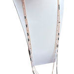 EXPRESS  Rose Gold and Black Multi-Strand Necklace Photo 0