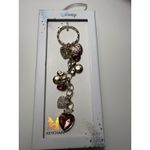 Disney  Heart Charm Keychain | Gift | Crystal Dangle | Barbiecore | Minnie | Pink Photo 2