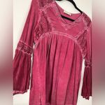 Ruff Hewn  Vintage Long Sleeve Women’s Top Embroidery Bell Sleeves Sz S GUC Photo 1