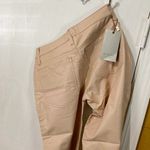 Kaos Jeans women's size 26 dusty pink faux leather viscose stretchy skinny pants Photo 1