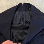 Worthington Pencil Skirt Dark Blue w/ Pin Stripes Women’s Size 10 Career Wear Photo 5