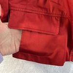 Talbots 14P Petites Dress Jacket Long Sleeve Snap Front Collared Red Women's Photo 7