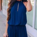 VICI Navy blue Smocked Dress Photo 0