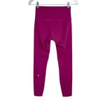Lululemon Wunder Train High Rise Tight Leggings Sz 6 Magenta Purple Photo 2