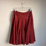 Moulinette Soeurs  by Anthropologie size 8 orange skirt Photo 3