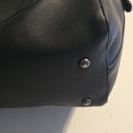 Sondra Roberts  Black Leather Tote Photo 4