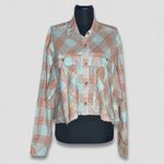 BDG Urban Outfitters Plaid Cropped Oversized Shirt - M Photo 2