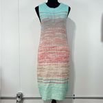 525 America New  Ombré Knit Tank Dress Size Medium Women’s Striped Rainbow Photo 4