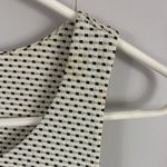 Tabitha Anthropologie Aleida Sleeveless Sheath Black/White Dress Size 6 Formal White Photo 4