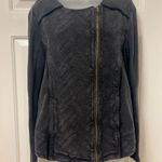 Lucky Brand Black Patterned Jacket Photo 0