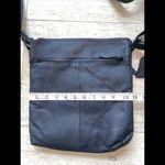 Cochor GUNMETAL Leather Cross Body Purse ZIP Close Adj Strap‎ Matte Photo 10