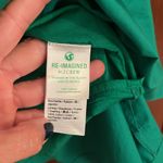 J.Crew  Green Smocked Tie Front A-Line Dress size 10 Photo 7