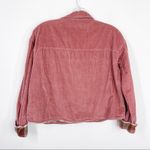 American Eagle Corduroy Trucker Shacket Jacket Coat Plaid Lining Sz. XS Photo 4