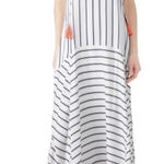Revolve Charli Carenna stripe maxi dress white Photo 0
