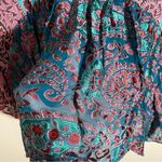 Anthropologie Valo Velvet Burnout Paisley Blouse Photo 6