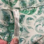 Anthropologie Puff Sleeve Smocked Dress in Mint Size XSP Green White Midi Dress Photo 12