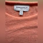 Bianco & Blu Italy Merino Wool Cashmere Blend, nylon viscose laine silk knit L Pink Size L Photo 10