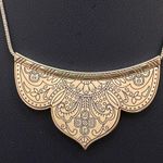 Brighton Retired Casablanca Palace Reversible Silvertone Short Collar Necklace Photo 6