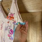 LOVESTITCH‎ Bright Multicolor Floral Midi Dress Size S M Oversized Strappy Size M Photo 4