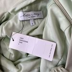 Katie May NEW NWT X REVOLVE Edgy One Shoulder Maxi Gown In Sage Green Photo 9