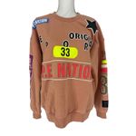 PE Nation Eastbrook Sweater in Coral Mid Orange Size M Photo 3