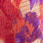 SO Beachy vibrant tropical resort-wear waist cutout long tiered maxi dress NWT XS Photo 8