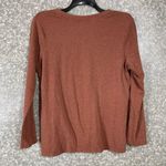 Ambiance Apparel  Women's Plus Size Rust Red V-Neck T-Shirt - Size 3X - Causal Photo 4