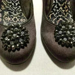 Rocket Dog Woman’s Size 8.5 Brown/Bronze with Beaded Embellishment Satin… Brown Photo 5