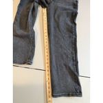Royalty For Me Slim Straight Jeans Womens 28" Black High Rise 'Vintage Stretch' 90s Minimalist Photo 4