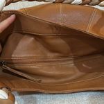 Aqua Madonna Tan and Cream Hobo Bag Photo 6