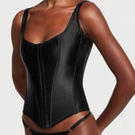 Victoria's Secret Victoria’s Secret Black Corset Top Photo 0